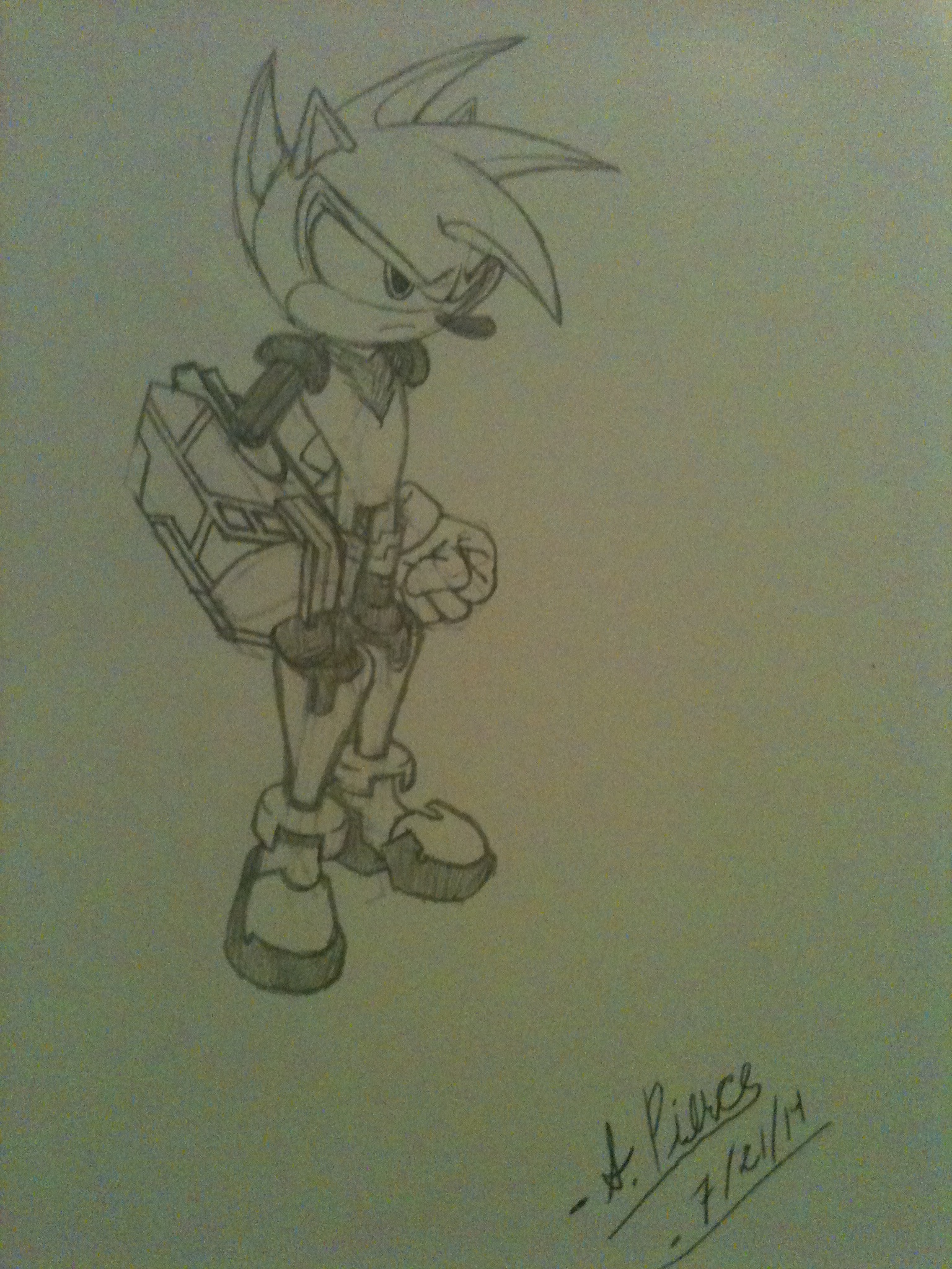 Gift for Aeon the Hedgehog: Aeon MMZ Upgrade